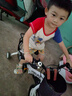 永久（FOREVER）兒童自行車寶寶腳踏車兒童折疊自行車3-8歲童車14寸一體輪 曬單實(shí)拍圖