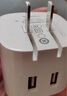 公牛（BULL）U212T自動(dòng)防過充插頭/自動(dòng)斷電充電器/雙USB接口總輸出2.4A充電頭/可折疊插腳 曬單實(shí)拍圖