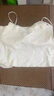 FitonTon吊帶背心女帶胸墊美背內(nèi)衣女薄款冰絲無痕抹胸防走光內(nèi)搭外穿M 曬單實(shí)拍圖