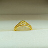 周生生 足金愛(ài)情密語(yǔ)皇冠黃金戒指開(kāi)口戒金飾品90227R計價(jià) 3.12克(含工費100元) 曬單實(shí)拍圖