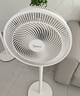 美的（Midea）電風(fēng)扇家用7葉落地扇搖頭電風(fēng)扇循臥室宿舍輕音風(fēng)扇臺(tái)式桌面小型風(fēng)扇臺(tái)地兩用升級(jí)款 白色丨7葉臺(tái)地兩用 曬單實(shí)拍圖