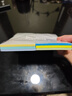 離草便利貼便簽紙貼紙76*76mm 高顏值學(xué)生標(biāo)簽貼紙記事貼N次貼大號(hào)留言紙索引貼自粘600張 12色 曬單實(shí)拍圖