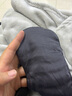 BDAC 真絲睡眠眼罩 桑蠶絲遮光透氣睡眠男女通用睡覺(jué)午睡旅行 霧霾灰 曬單實(shí)拍圖