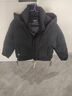 雪中飛短款羽絨服女冬季新款時(shí)尚品牌設計休閑小個(gè)子冬季加厚保暖外 黑色 S 曬單實(shí)拍圖