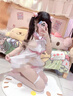蒲戀情趣半透JK制服小胸偽娘性感男娘連衣裙二次元洛麗塔誘惑制服套裝 套裝【裙子+內(nèi)褲+蝴蝶結(jié)】 均碼【80-120斤】 曬單實(shí)拍圖