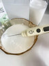 手持無(wú)線(xiàn)小型奶泡器電動(dòng)咖啡打泡器家用奶泡機牛奶打發(fā)器攪拌棒打蛋器 三檔調節【20秒一杯+銅芯電機+數顯】 雙圈攪拌 高速打發(fā) 曬單實(shí)拍圖