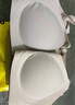 蕉內5系內衣女士收副乳聚攏小胸果凍條軟支撐無(wú)鋼圈防卷邊無(wú)痕文胸罩 橄欖綠 M （70C/75A/75B） 曬單實(shí)拍圖