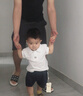 凡獵男童夏裝套裝2025新款洋氣時(shí)髦寶寶衣服兒童運動(dòng)風(fēng)polo兩件套夏季 曬單實(shí)拍圖