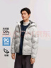 森馬【羽絨服福袋】羽絨服男冬季輕薄外套時(shí)尚設(shè)計(jì)感上衣保暖 A款-灰色調(diào)（灰鴨絨）00322 L 曬單實(shí)拍圖