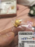 周大生X旺仔牛奶糖聯(lián)名黃金女吊墜硬金七夕禮物送女友 旺氣小熊 1.35g 曬單實(shí)拍圖