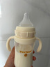 舒嬰（sucvent）舒嬰奶瓶專用把手奶瓶防護(hù)墊手柄配件 自動(dòng)學(xué)飲水玻璃防摔底座 舒嬰奶瓶原裝把手 曬單實(shí)拍圖