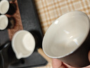 茶沿茶具套裝 功夫茶具套裝茶壺帶茶盤(pán)茶臺手繪旋轉懶人高檔茶具 曬單實(shí)拍圖