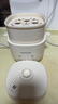 九陽（Joyoung）煮蛋器 蒸蛋器 溫泉蛋機 智能定時自動斷電 煮雞蛋神器溏心蛋茶葉蛋 小型蒸鍋早餐一體機GE361 曬單實拍圖