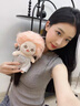 拉迪圖棉花娃娃女20cm毛絨公仔套裝生日禮物玩偶換裝衣服送女孩 【娃娃+娃衣+禮盒】小粒+月下伊人（9點(diǎn)） 無(wú)骨架禮盒裝：送2件裙子梳妝工具等10件套 曬單實(shí)拍圖
