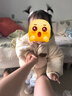 婧麒（JOYNCLEON）兒童棉服男女童裝棉衣外套上衣秋冬裝小寶寶棉襖嬰兒衣服 深咖色（小熊款） 90 cm 曬單實(shí)拍圖