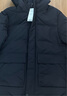 優(yōu)衣庫童裝男童女童高性能復合連帽外套/保暖厚衣服473309 09 黑色 130 130cm 曬單實(shí)拍圖