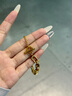 謝瑞麟黃金手鏈足金十字手鏈黃金手飾首飾送女友老婆七夕節(jié)生日禮物計價 足金十字手鏈約11.7克 曬單實拍圖