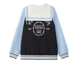 FILA X HARVARD哈佛聯(lián)名童裝長(cháng)袖2025年秋季女中大童學(xué)院上衣 曬單實(shí)拍圖