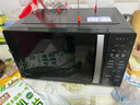 美的（Midea）家用微波爐光波烤箱微烤一體機(jī)平板加熱多功能智能殺菌飯盒蒸菜單C20  曬單實(shí)拍圖