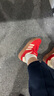 adidas「T頭鞋」VL COURT BOLD厚底增高休閑板鞋德訓(xùn)鞋女阿迪達(dá)斯   淺猩紅/暖香草色   37 曬單實(shí)拍圖