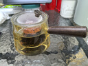 蘇泊爾（SUPOR） 耐熱玻璃煮茶壺耐熱泡茶壺?zé)畨貍?cè)把壺.700mL 曬單實(shí)拍圖