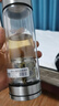 希諾（HEENOOR）希諾茶水分離新品男士高端磁吸式玻璃杯茶具雙層防漏保溫泡茶水杯 磁吸款：7013本色370ml-帶防偽碼 曬單實拍圖