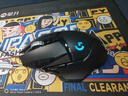 羅技（G） G502 HERO主宰者游戲鼠標電競鼠標有線(xiàn)RGB機械配重競技FPS吃雞宏cf送男友男生禮物 G502HERO+羅技桌墊+收納盒 曬單實(shí)拍圖