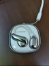 魔聲（Monster）Open Ear AC390掛耳式藍牙耳機DNC智能降噪單耳約5g舒適無感開放式真無線不入耳運動跑步通話通用 流金白【升級無感佩戴-贈掛繩】 曬單實拍圖