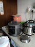 美的（Midea）餃子王電壓力鍋5L家用電鍋全自動(dòng)智能預(yù)約飯煲無(wú)水焗雙膽開蓋火鍋高壓鍋政府補(bǔ)貼MY-E5910(4-6人) 曬單實(shí)拍圖