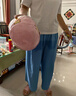 永久頭盔電瓶車(chē)3c認(rèn)證女士男四季復(fù)古款電動(dòng)車(chē)防曬透氣騎行半盔摩托車(chē)安全帽夏季新國(guó)標(biāo)C05淘氣粉雙鏡 曬單實(shí)拍圖