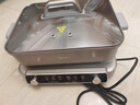 美的（Midea）電火鍋火鍋專用鍋多功能鍋料理鍋分體式鴛鴦鍋烤肉鍋多功能一體電鍋0氟鈦陶電煮鍋HGS352866S 曬單實拍圖