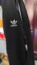 adidas經(jīng)典復(fù)古三條紋雙拉鏈寬松夾克外套男女春季阿迪達(dá)斯三葉草   黑色   XL 曬單實(shí)拍圖