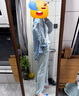 茵曼（INMAN）章若楠同款歐若風(fēng)天絲薄開衫女裝襯衫2025夏季新品長(zhǎng)袖襯衣 多扣款錢布雷藍(lán)-18424138 XL 曬單實(shí)拍圖