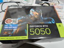 技嘉（GIGABYTE）RTX 5050 8G顯卡 魔鷹風魔半高刀卡 新甜品臺式機電腦游戲 SD繪畫設(shè)計Ai智能學習獨顯 RTX 5050 WF2OC 8G風魔 曬單實拍圖