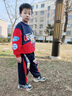 G.DUCKKIDS奧特曼衣服男童春裝運動(dòng)套裝2025款痞帥男孩春秋款兒童衛衣兩件套 藏青 120 cm 曬單實(shí)拍圖