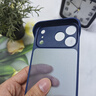貝克拉適用蘋果17promax手機(jī)殼新款磨砂無邊框iphone17pro超薄保護(hù)套17高檔商務(wù)男簡約女軟邊硬殼 【磨砂黑】抗指紋_裸機(jī)握感 iPhone 17 Pro Max 曬單實(shí)拍圖