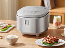 美的（Midea）電飯煲0涂層電飯鍋5L大容量316L不銹鋼內(nèi)膽4-5人無(wú)涂層家用多功能微壓電飯煲MB-RE576S 曬單實(shí)拍圖