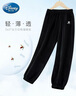 迪士尼兒童褲子夏2025冰絲透氣戶(hù)外運動(dòng)褲男童防蚊褲PBZPL3072 黑色140 曬單實(shí)拍圖