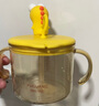 FGA富光兒童牛奶杯寶寶直飲帶手柄喝水杯帶刻度泡奶瓶PPSU學(xué)飲吸管杯 曬單實(shí)拍圖