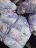 G.DUCKKIDS小黃鴨童裝兒童羽絨棉服秋冬季保暖棉襖1-3歲男女寶寶卡通外套 紫色星黛露 130 cm建議7-8歲【120-130cm】 曬單實(shí)拍圖