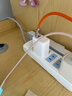 佰卡朗10W快充充電頭多口手機usb直插頭大頭通用三口充電器多孔雙口兩孔適用華為蘋(píng)果安卓雙頭多功能 【10W2口】手機通用插頭 曬單實(shí)拍圖