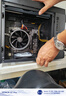 華碩（ASUS）AMD銳龍R5 5600GT核顯高配臺式機設(shè)計電腦辦公家用游戲組裝機DIY主機胖蟲電腦 進階版:R5 5600GT集顯-16G-500G 主機+AOC 24B31H 顯示器 曬單實拍圖