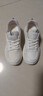 卡帝樂鱷魚女鞋阿甘鞋女秋季休閑運動鞋時尚跑步鞋子女 1617 米紫 37 曬單實拍圖