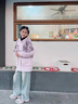 WVD美國品牌薄款風(fēng)衣外套2025新款洋氣大童女裝春季兒童春秋工裝上衣紫色150 CM 曬單實(shí)拍圖