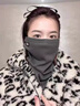 蒙口比鄰正品 保暖男士新款圍脖百搭簡約時尚男款防風面罩生日禮物 深灰 曬單實拍圖