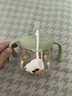 貝親兒童牛奶杯1-3歲寶寶喝水喝奶PPSU直飲奶瓶雙吸管水杯 綠色330mL 曬單實拍圖