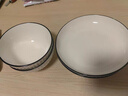 萬(wàn)享歐式輕奢陶瓷餐具碗碟套裝釉下彩碗具飯碗菜盤(pán)碗筷碗套裝18頭 曬單實(shí)拍圖