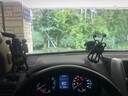 RAM車(chē)載手機導航支架汽車(chē)后視鏡固定 牧馬人帕杰羅普拉多通用手機架 大號背夾套裝 曬單實(shí)拍圖