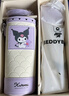 杯具熊（BEDDYBEAR）彈蓋保溫杯女帶吸管杯套車(chē)載杯子大容量學(xué)生水杯480ML玩伴酷洛米 曬單實(shí)拍圖