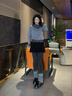 卓詩尼厚底樂福鞋女2025年春秋新款小個(gè)子增高粗跟英倫風(fēng)配jk小皮鞋單鞋 黑色 37 曬單實(shí)拍圖